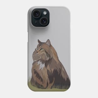 Norwegian Forest Cat Phone Case