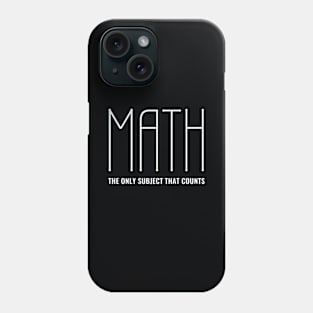 Funny Math Joke Phone Case