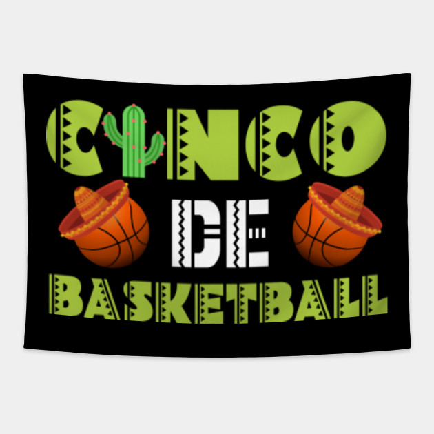 Basketball Ball Cinco De Mayo Shirt Sombrero Cactus Women