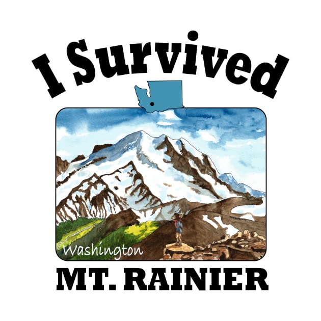 I Survived Mt. Rainier, Washington by MMcBuck