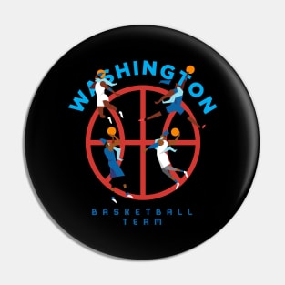 Washington Wizards DC Basketball team Pin