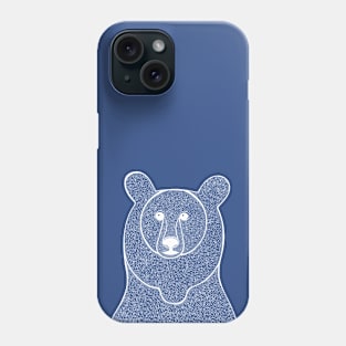 Bear drawing for grizzly lovers Phone Case