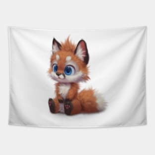 Derpy Fox Tapestry