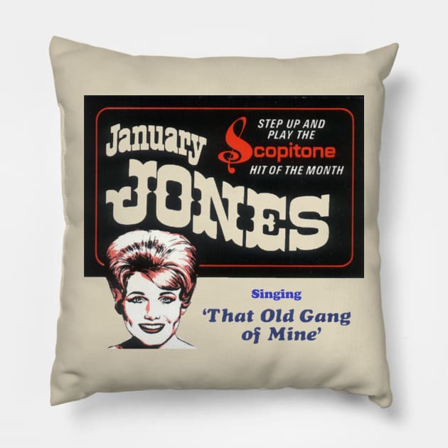 That Old Gang of Mine Pillow by Limb Store