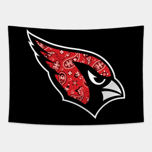 Paisley Bandana AZ Cardinals Tapestry