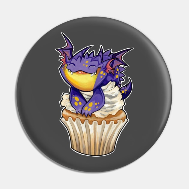 Cupcake dragon lemon lavender squish Pin by BiancaRomanStumpff