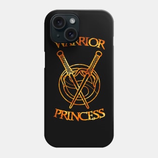 Warrior Princess Flames Phone Case