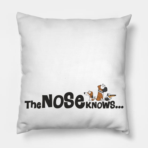 The nose knows Pillow by DWG