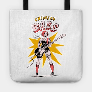 Chicks on Bass Tote