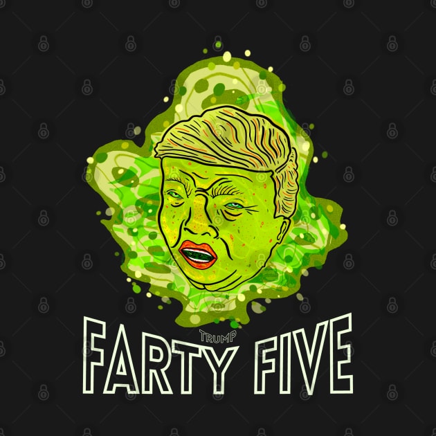 TRUMP FARTY FIVE by TJWDraws