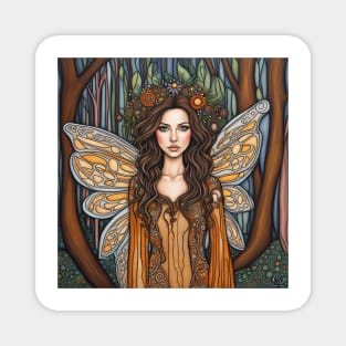 Kate Beckinsale as a fairy in the woods Magnet