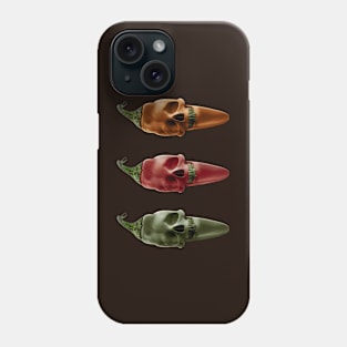 Jalapeno skulls Phone Case