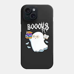 Copy of Halloween Books Librarian English Teacher Reader Reading Phone Case