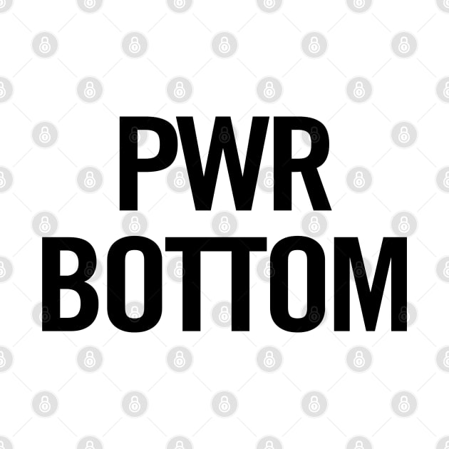 PWR Bottom by sergiovarela