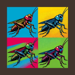 Pop Cricket Art - Cool Insect T-Shirt