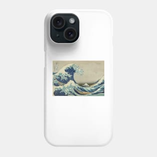 The Great Wave off Kanagawa - Katsushika Hokusai Phone Case