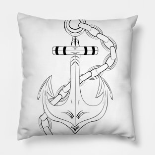 Vintage Anchor Pillow