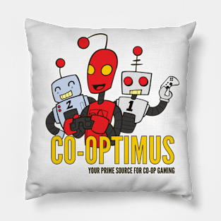 Co-Optimus Logo T-Shirt Pillow