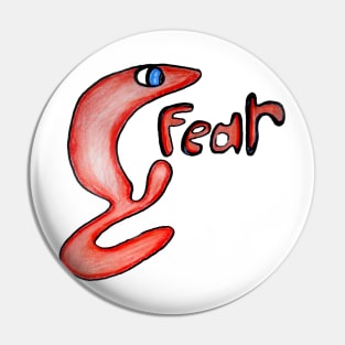 Eat Your Fear Pin