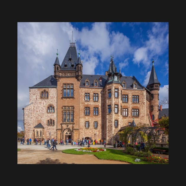 Castle, Wernigerode, Harz, Saxony-Anhalt, Germany by Kruegerfoto