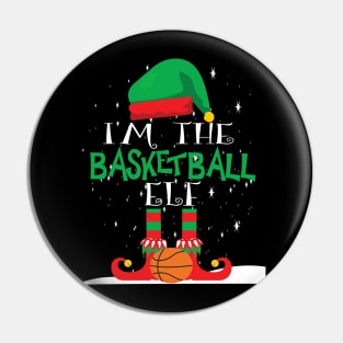 basketball elf matching family group christmas gift Pin