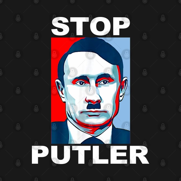 Stop Putler Free Ukraine by TrikoNovelty