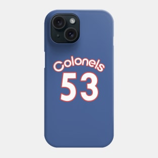 Retro Defunct Kentucky Colonels Artis Gilmore Jersey (Front/Back Print) Phone Case