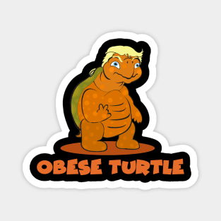 Obese Turtle Magnet