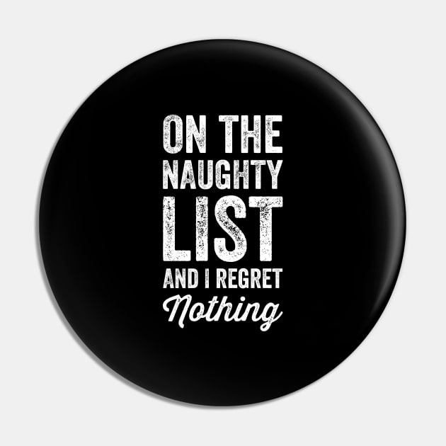 On the naughty list and I regret nothing Pin by captainmood