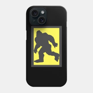 Caution Bigfoot Phone Case