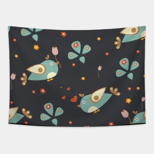 Sweet Birds Tapestry