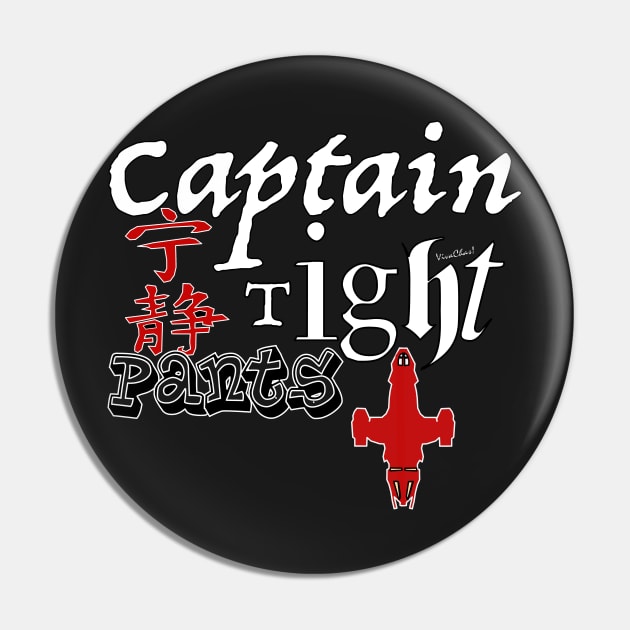 Captain Tight Pants Pin by vivachas