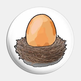 Nest Egg Pin