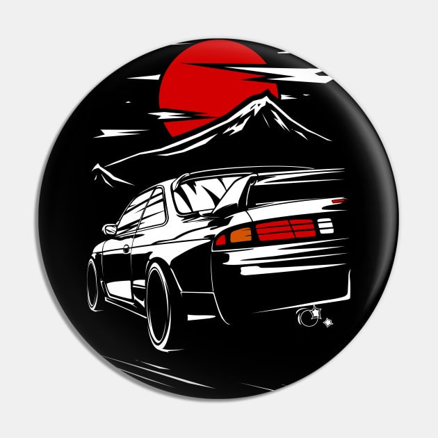 Nissan Silvia s14 Fuji Pin by racingfactory