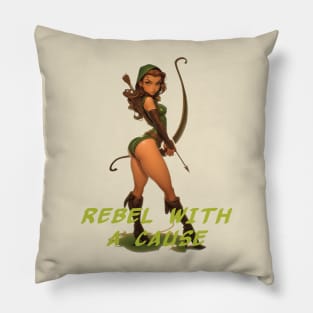 Rebel with a cause Pillow