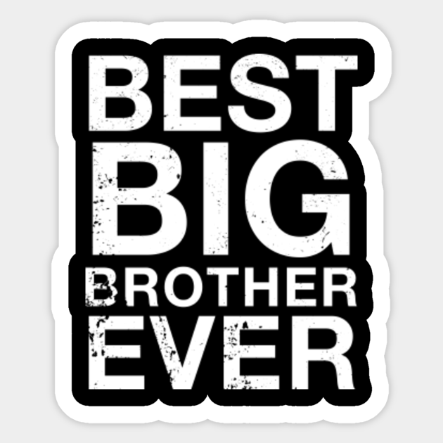 Funny Best Big Brother Ever Sibling Gift T Shirt - Sibling ...