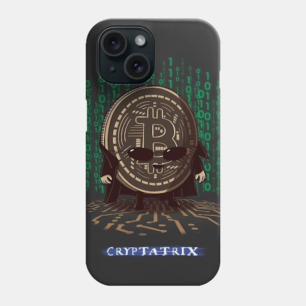 Cryptatrix Phone Case by 2mz