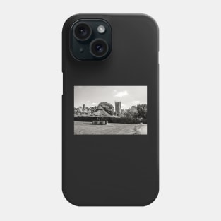 Village green in the English countryside Phone Case