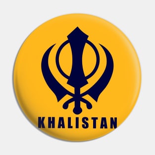 Khalistan Pin