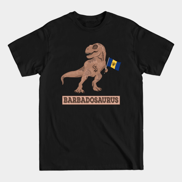 Disover Bajan T-Rex - Barbados - T-Shirt