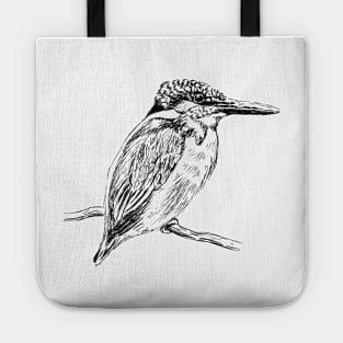 Kingfisher Print Tote