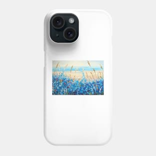 Flowers by the sea Phone Case