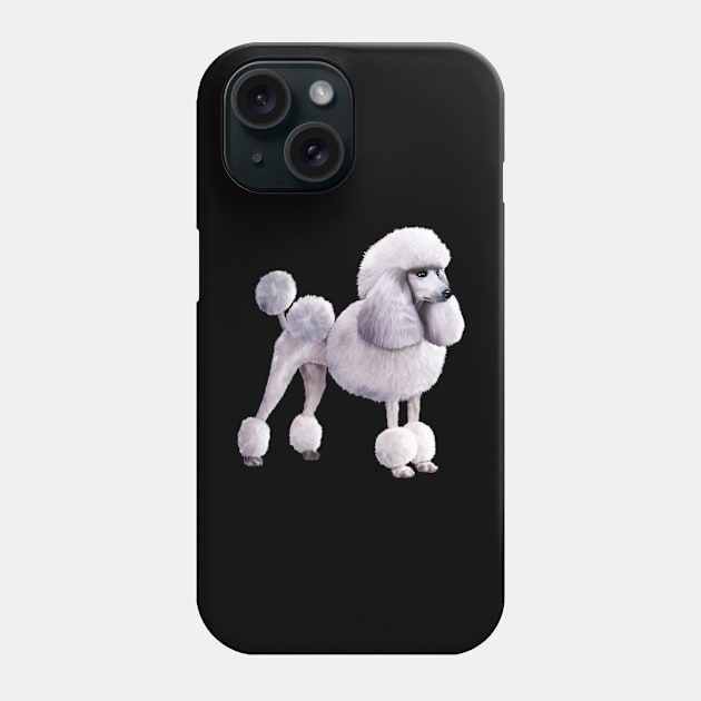 Poodle dog, Love Poodles, Dog Lover Phone Case by dukito