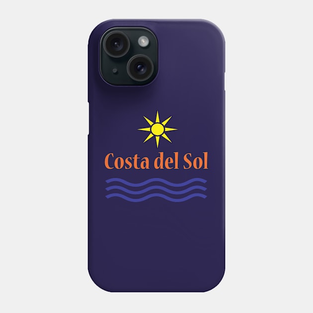 Costa del Sol Phone Case by BLDesign
