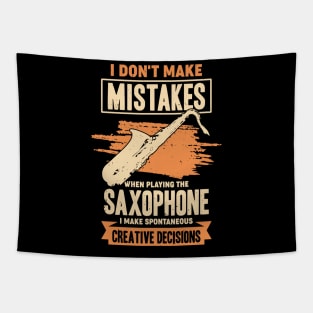 Funny Saxophone Music Sax Player Saxophonist Gift Tapestry