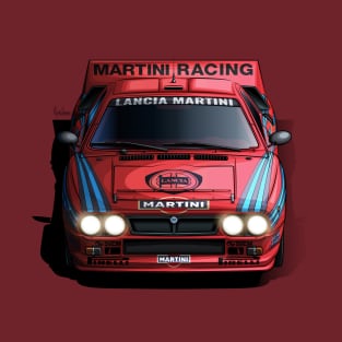 Lancia 037 Martini Group B - Illustration T-Shirt