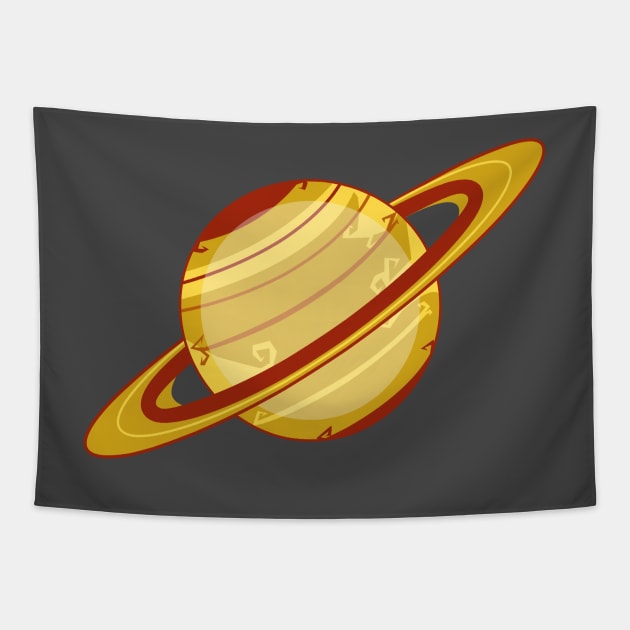 Saturn Tapestry by BubblegumGoat