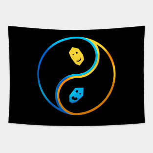 Neo Yin Yang Alternate Tapestry