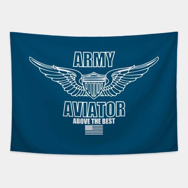 ARMY AVIATOR - US Army Aviation Tapestry by Firemission45