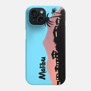 Pink Skies Malibu Phone Case